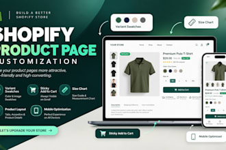 design a high converting shopify product page using custom liquid and code