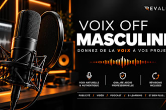 record a professional french voice over