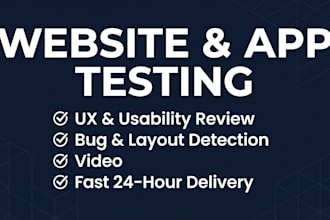 do app and website testing