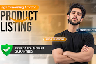 design amazon listing images, product infographics and lifestyle images