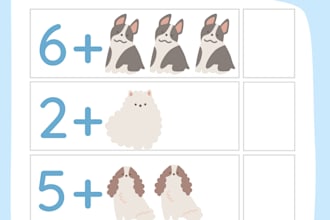 design printable math worksheets for kids