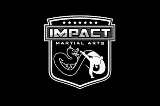 design martial arts school logo