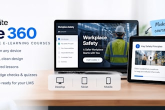 create a responsive articulate rise course