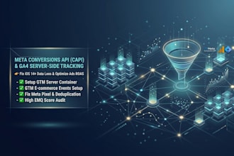 setup meta conversions api capi ga4 server side tracking