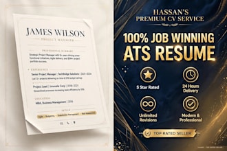 make professional cv, resume and cover letter design
