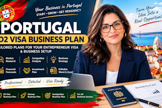 portugal d2 visa business plan with financial projections
