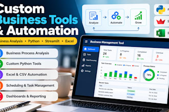 build custom business tools and automate your workflows