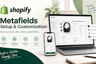 set up shopify metafields metaobjects custom product fields and dynamic content