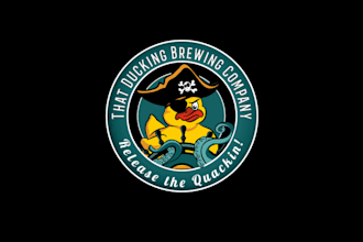 design unique release ducking logo