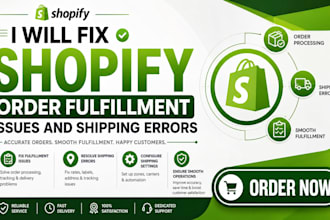 fix shopify order fulfillment issues and shipping errors