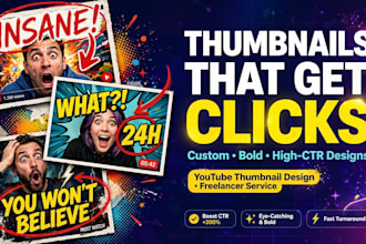 design scroll stopping youtube thumbnails that get clicks in 24 hours