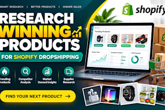 shopify dropshipping product research