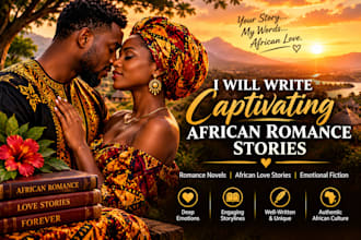 write captivating african romance stories