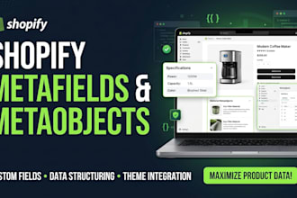 set up shopify metafields and metaobjects for your store