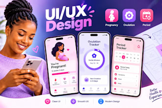 develop ai pregnancy test app , ovulation tracker app, health tracker app