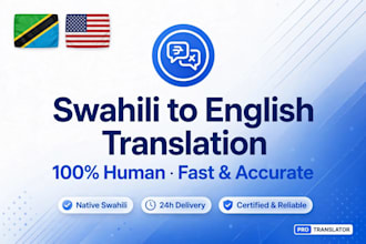 translate swahili to english and english to swahili