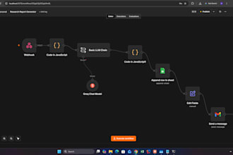 build n8n or makecom ai automation workflows