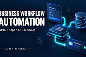 automate a business workflow with openai and API integrations