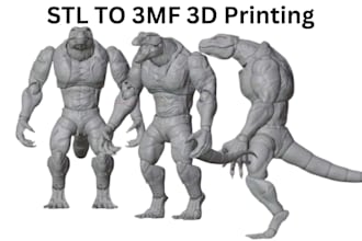 fix stl file, refine stl file, repair stl, and add color to stl files