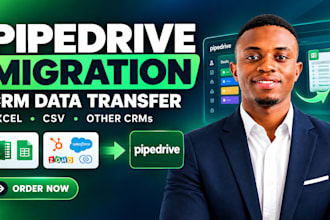 expertly migrate your CRM data to pipedrive