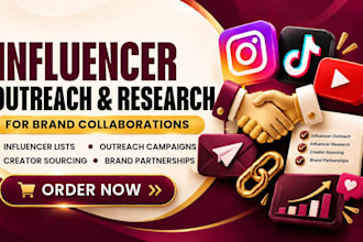 be influencer outreach marketing research campaign manager