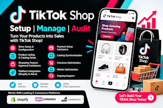 setup tik tok shop fix tiktok dropshipping tiktok shop marketing tiktok shop ads