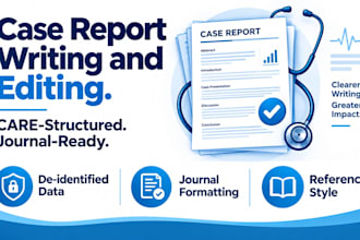 write and edit your medical case report for journal submission