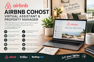 be your airbnb cohost virtual assistant and property manager