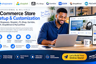 setup shopware shoptet jtl shop gambio ekm shopwired mycashflow ecommerce store