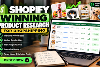 do shopify winning product research for dropshipping