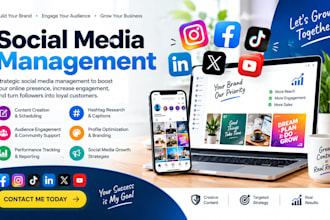 be your social media management