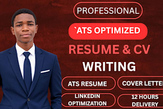 design a professional ats friendly CV and resume