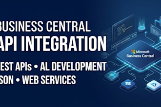 integrate business central with rest apis and external apps