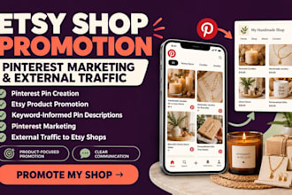 do etsy shop promotion with pinterest marketing