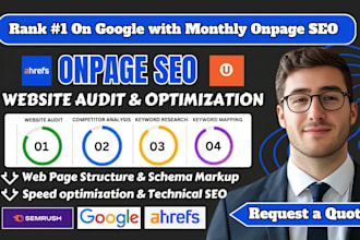 do complete on page website SEO shopify optimization