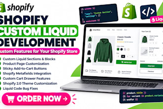 customize shopify product pages with liquid, metafields and sticky add to cart