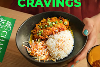 design restaurant social media ads