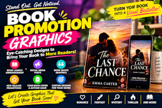 do book promotion graphic design, viral amazon book marketing