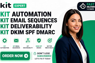 fix kit automation kit email sequences kit deliverability kit dkim spf dmarc