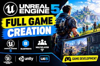 unreal engine game development, unreal engine 5, ue5 blueprints multiplayer game