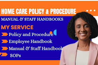 write home care policy and procedure manual and employee handbooks and licensing