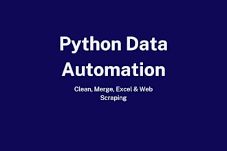 automate excel, CSV, and data tasks with python