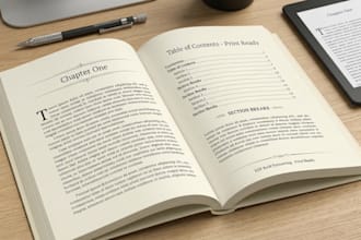 profssionally format design your book interior for kdp expert prink