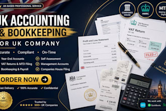do uk accounting and bookkeeping for UK company