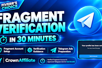 guide you through fragment account setup and verification requirements