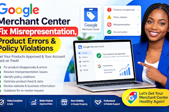 fix google merchant center misrepresentation product errors policy violation