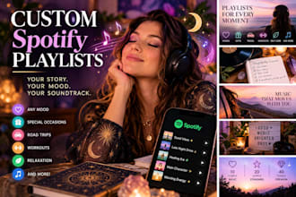 create a custom spotify playlist