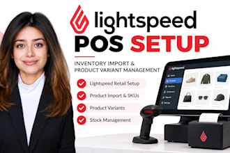 do lightspeed pos setup and inventory import