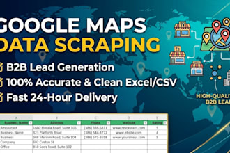 do google maps data scraping and b2b lead generation