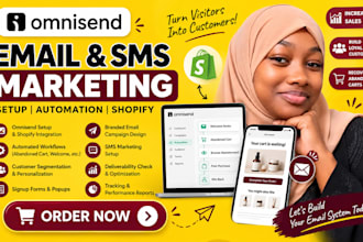 omnisend setup omnisend email marketing omnisend automation omnisend sms flows